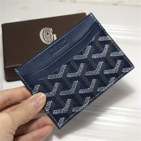 goyard cardholder men|goyard men's wallet price.